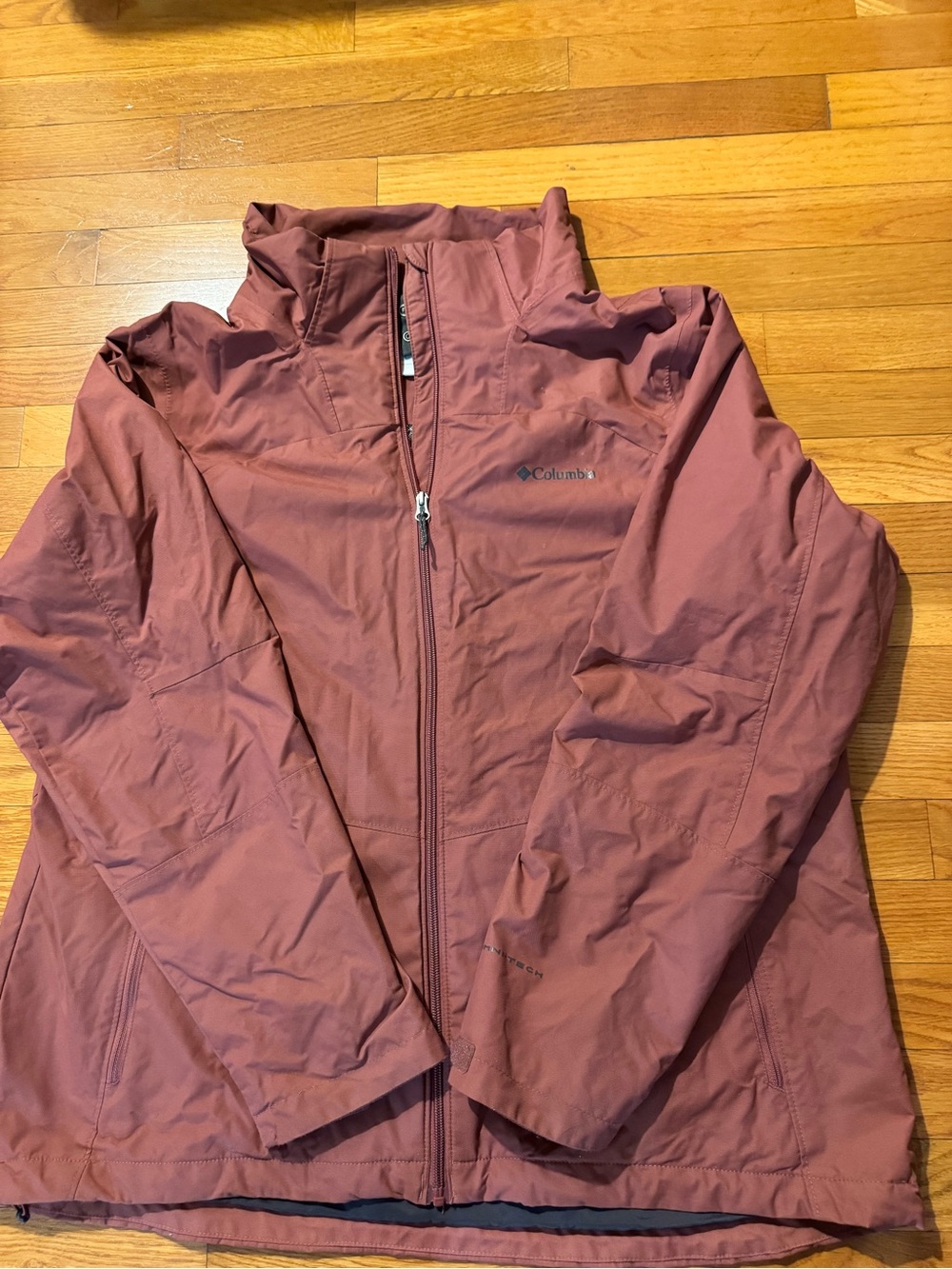 Columbia Women's Mauve Waterproof Trench Coat